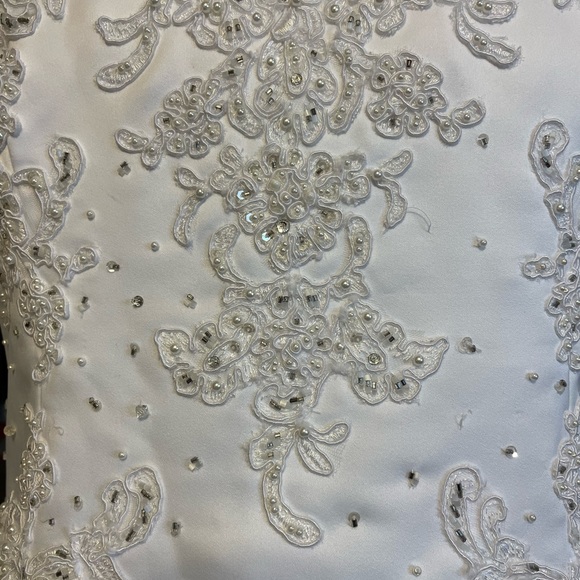 Mori Lee By Madeline Gardner Wedding Dress Size 24 NWT - Picture 16 of 16